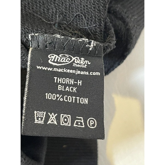 MacKeen Co. Black Hoodie. Size Small. New Without Tags. - Picture 6 of 7